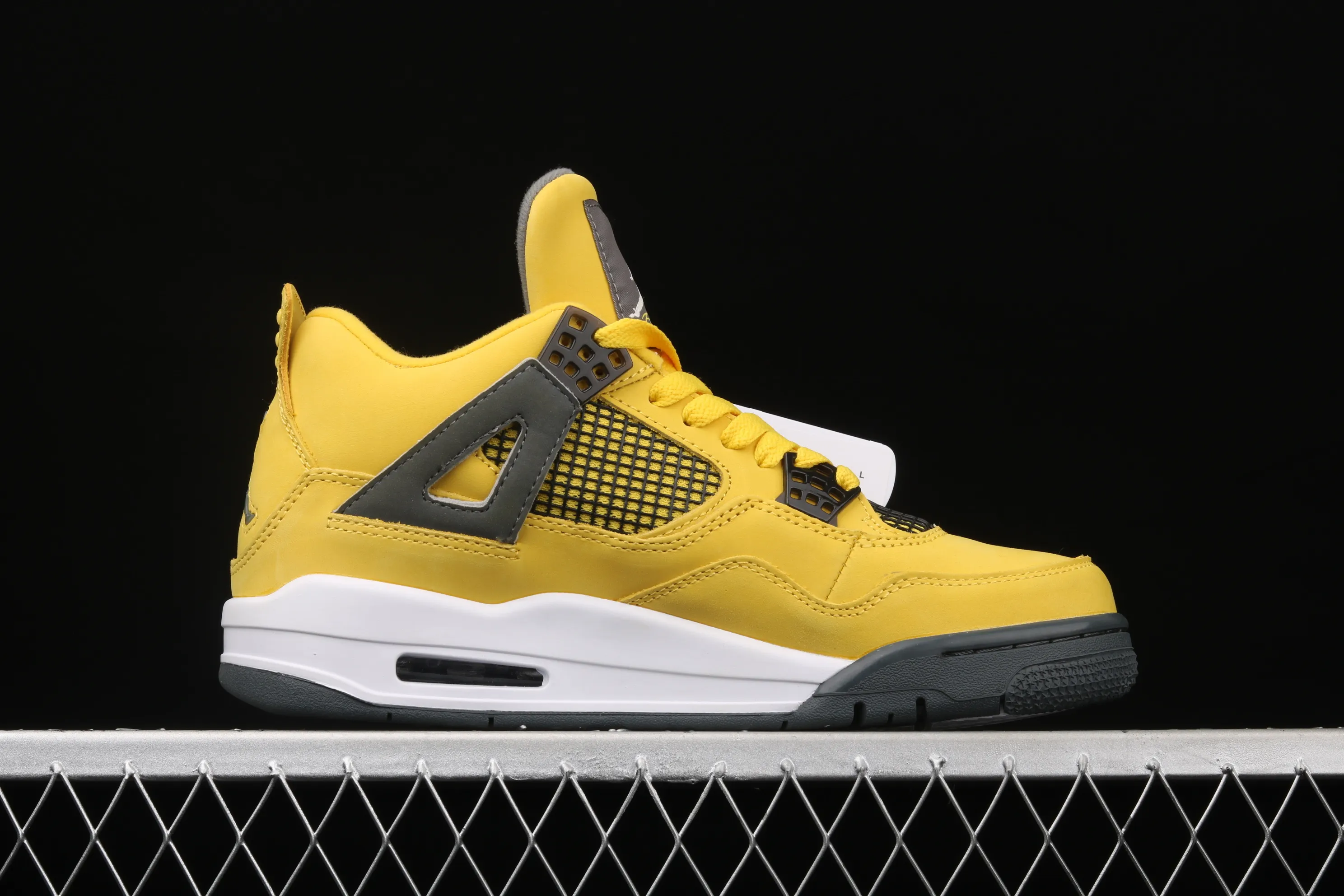 All categories Air Jordan Jordan series basketball shoes Air Jordan 4 Air Jordan 4 "Lightning" AJ4 Joe 4 yellow electric mother 314254-702